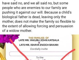 The cancelled Marriage invite