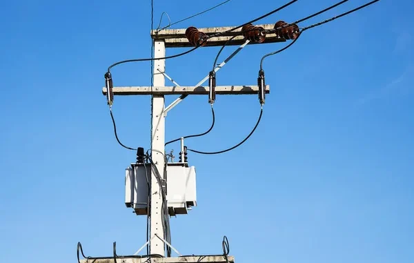 power transformer on electricity pole in Ondo