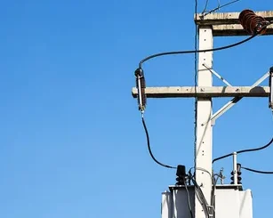 power transformer on electricity pole in Ondo