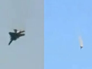 US fighter jet crashes