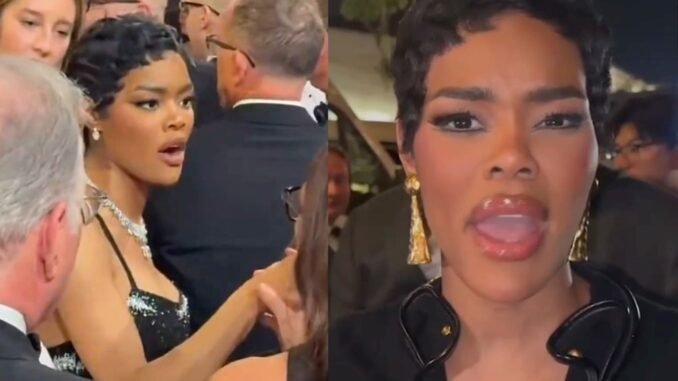 Teyana Taylor speaks out after being shoved by security at Oscars