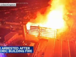 Teen arrested for historic building fire