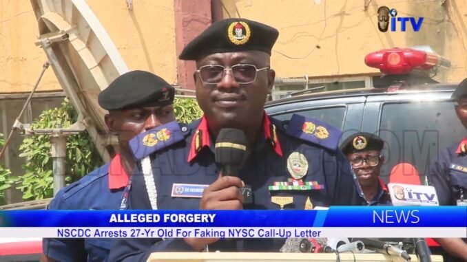 NSCDC Nab Impostor Corps Member