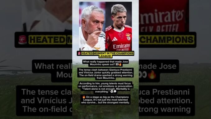 mourinho's anger against racism