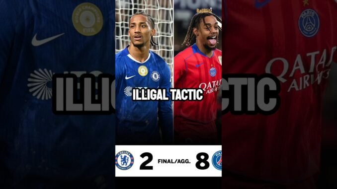 PSG destroy Chelsea in Champions League