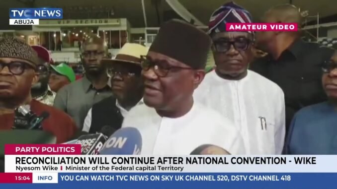 Wike promises more dialogue after convention with PDP members