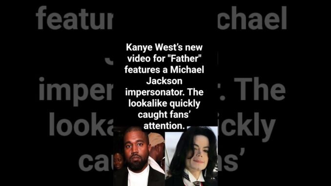 Michael Jackson's lookalike in Kanye West's new video