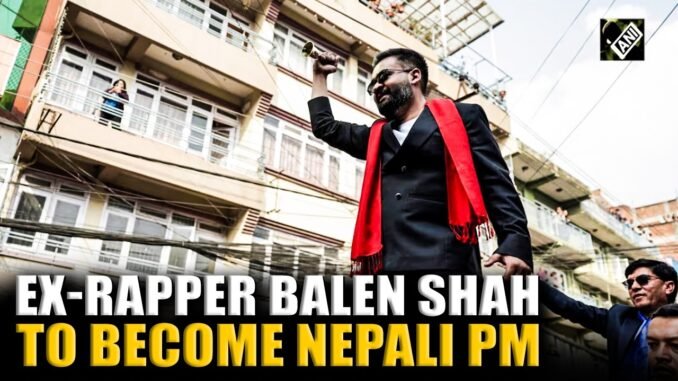 35-year-old rapper set to become Nepal's Prime Minister
