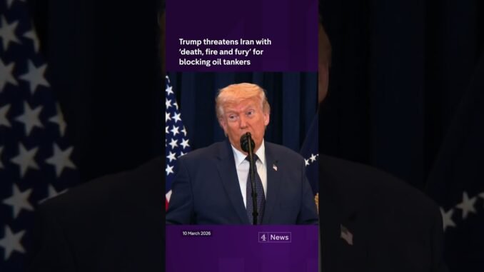 Trump threatens Iran over Starit of Hormuz