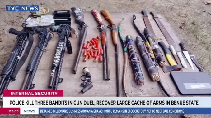 Benue police killed 3 bandits