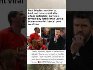 Linekar reacts to scholes and carrick's issue
