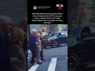 Hilary Clinton scolds her husband