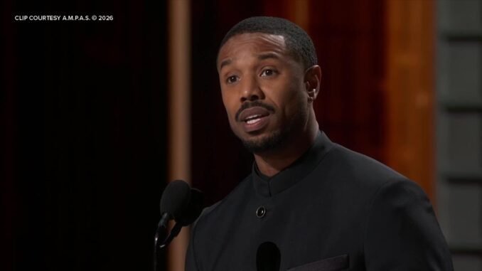 Michael B. Jordan as sixth black man to win Oscar