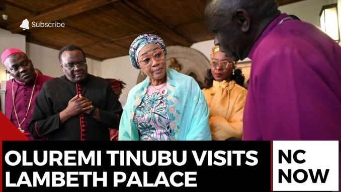 Oluremi Tinubu sets to preach at Lambeth palace