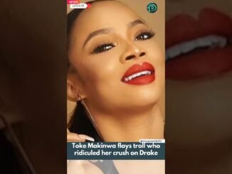 Toke Makinwa retaliated on daughter's troll on social media