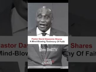 Pastor Ibiyiome shares a powerful testimony