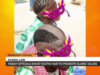 Katsina Hisbah Shaves Youths’ Hair During Sallah