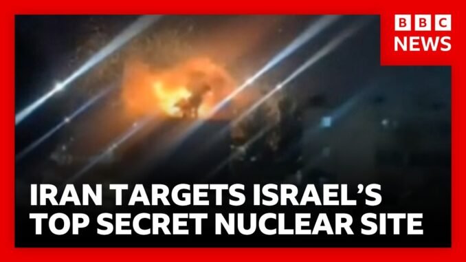 Israel Hits Iran Missile Sites