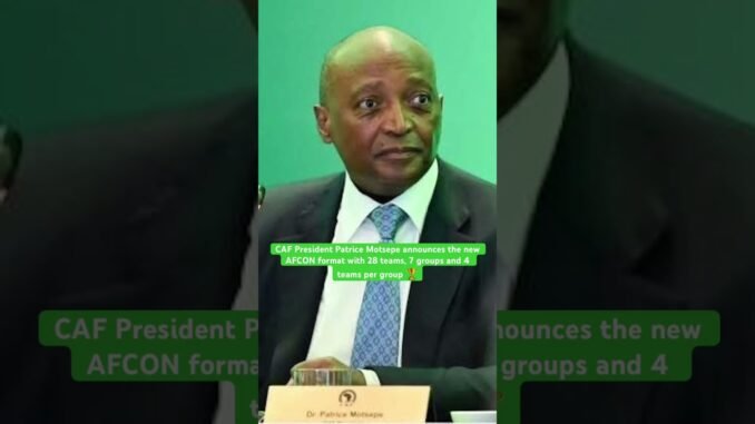 AFCON expansion to 28 teams graphic