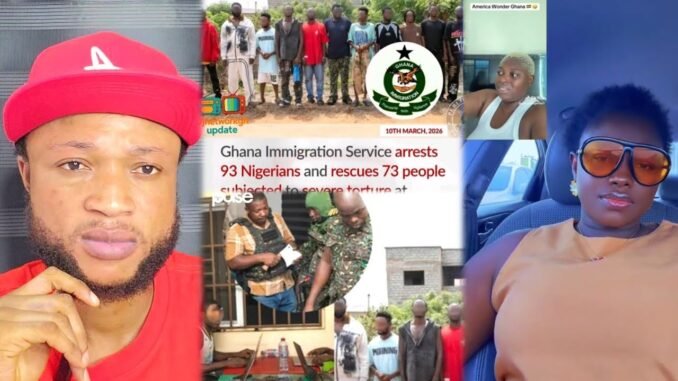 Ghana Immigration arrests 93 Nigerians, rescues 73 abuse victims in fraud