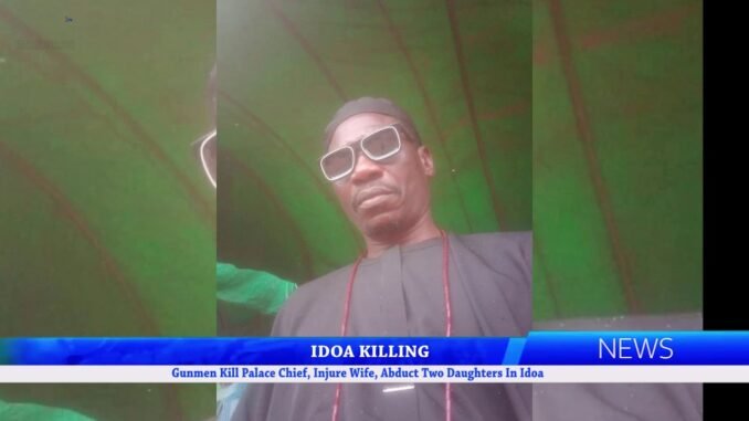 Burial Date Set for Chief and His Two Wives