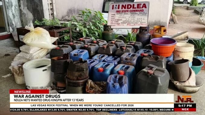 NDLEA nabbed drug trafficker