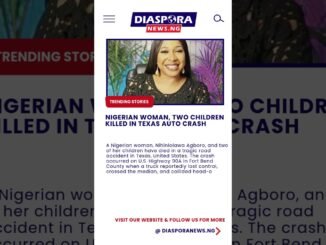 Nigerian mother and two children die in Texas crash