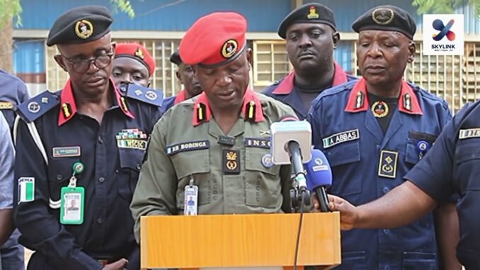 NSCDC nabs scrap dealer with vandalized electric cables in Jigawa