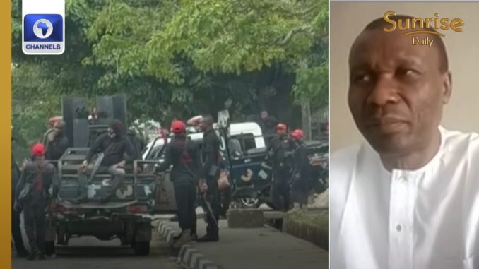 Mobile Police Seal Off ADC