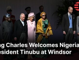 President Tinubu and wife welcomed to Windsor Castle