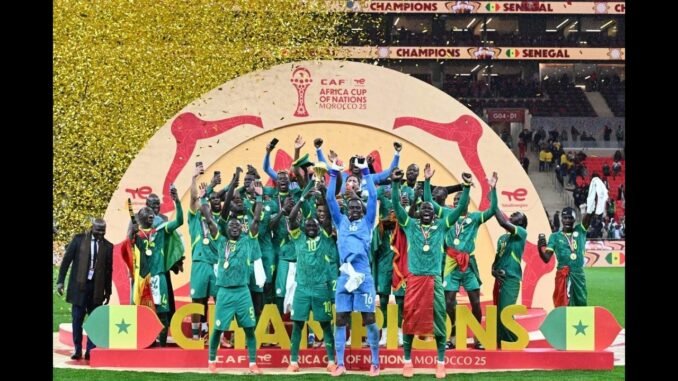 Morocco recognized as 2025 AFCON champions