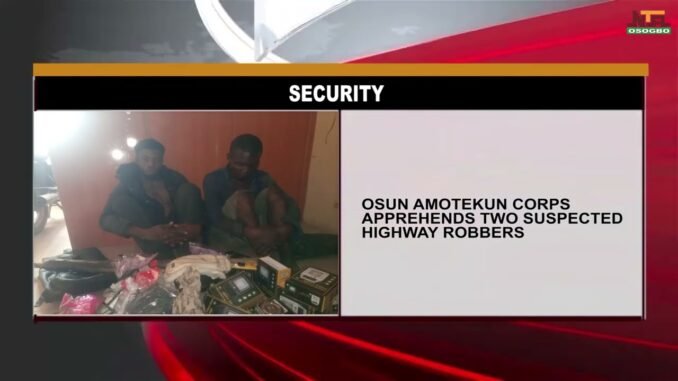 Two Armed Robbery Suspects Arrested