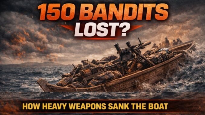 Over 150 suspected bandits have reportedly died after a boat accident in Sokoto State, with details of the incident still emerging.