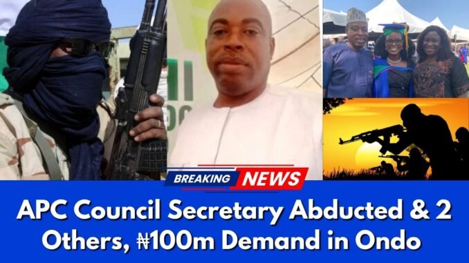 Kidnappers Demand N100 Million