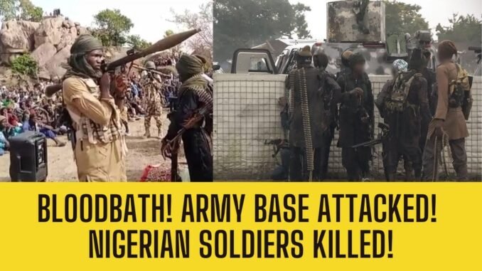 Jihadist Militants launch deadly coordinated attacks on Nigerian Military bases