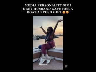 Simi drey gets push gift from hubby