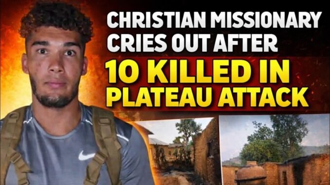 Christian Missionary faces President Tinubu over killings in Plateau State