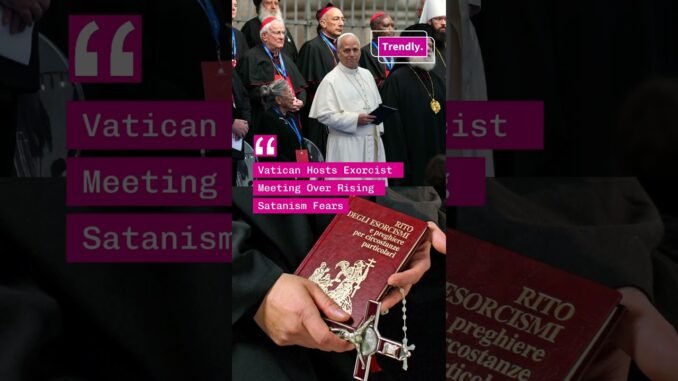 Pope Leo holds meeting over rise in Satanism