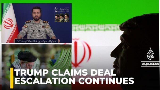 Trumps's talk claims rejected by Iran