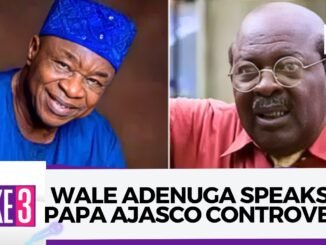Wale Adenuga Breaks Silence
