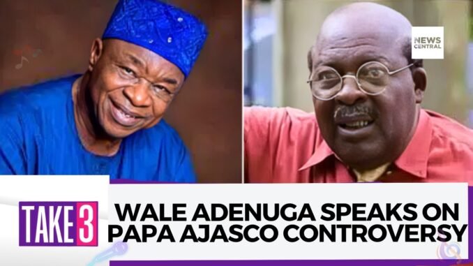Wale Adenuga Breaks Silence