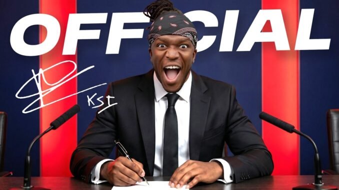 Nigerian-british, KSI buys a football club