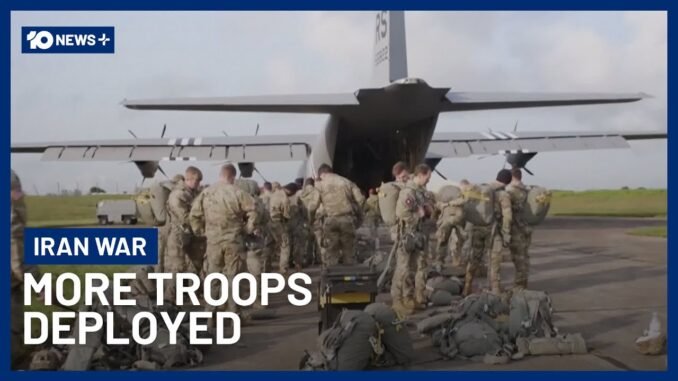 US deploy more troops to Middle East