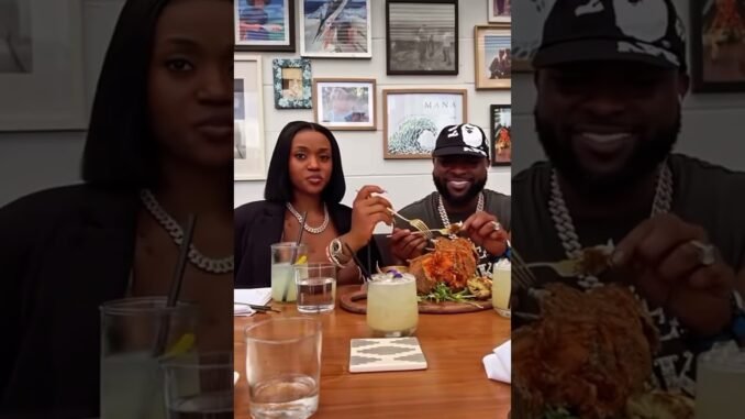 Davido and Chioma shares baecation story