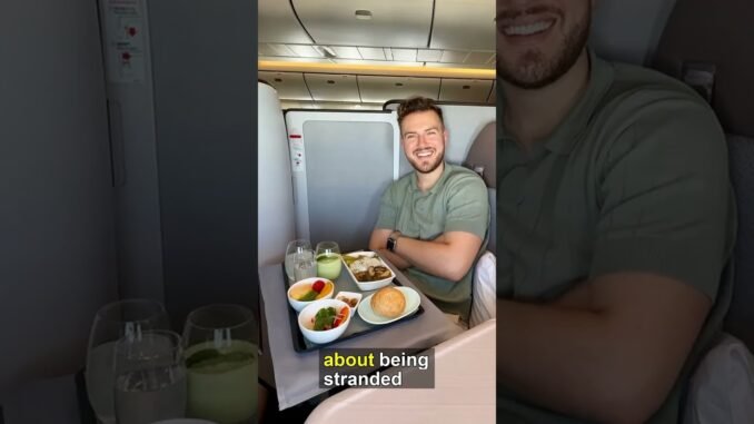 Travel Influencer stranded while refusing to fly economy class