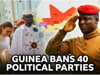 Guinea dissolves 40 political parties in midnight crackdown