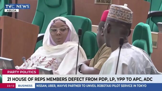 House of Reps Members Defect to APC