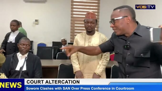 Afam Osigwe condemns Sowore’s courtroom briefing