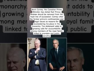 Canadian PM threatens prince Andrew