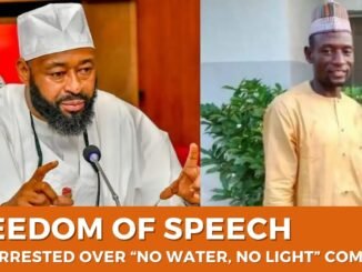 Man arrested over “No Water, No Light” comment in Niger State